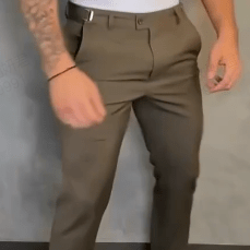 Massimo - Pánské Slim Fit Stretch Kalhoty | | Elora Praha