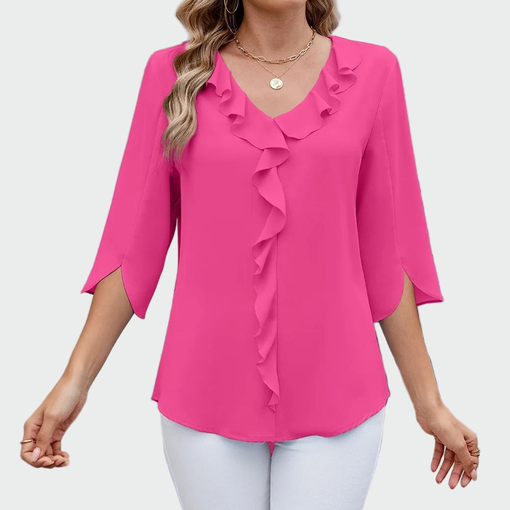 Gabrielė™ - Pohodlná, elegantní a univerzální blůza