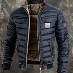 Erik™ - Stylová Vintage Puffer Bunda | | Elora Praha