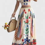 Itzel Boho komplet s etnickými vzory | | Elora Praha