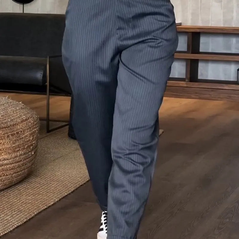 Kotryna™ - Elegantní, postavu zvýrazňující kalhoty s páskem