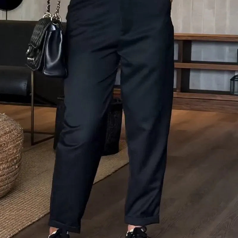 Kotryna™ - Elegantní, postavu zvýrazňující kalhoty s páskem