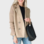 Šiluma | Elegantní sako s pletenými rukávy | | Elora Praha