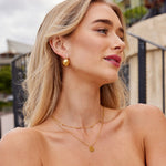 Skládaný plátkový náhrdelník | Necklace | Elora Praha