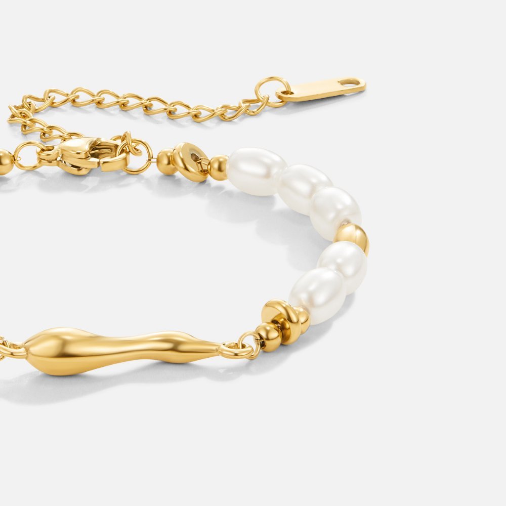 Lov Süßwasserperlenarmband | Bracelet | Elora Praha