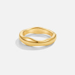 Shine - Sada prstenů vlnkového tvaru | Ring | Elora Praha