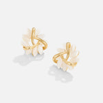 Opalové květinové náušnice | Earrings | Elora Praha