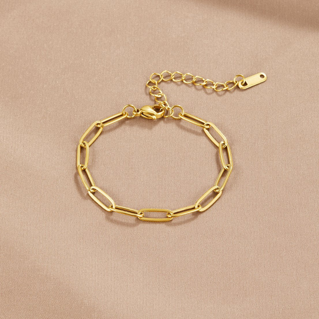 Zlatý náramek s klipy | Bracelet | Elora Praha