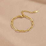 Zlatý náramek s klipy | Bracelet | Elora Praha