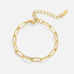 Zlatý náramek s klipy | Bracelet | Elora Praha