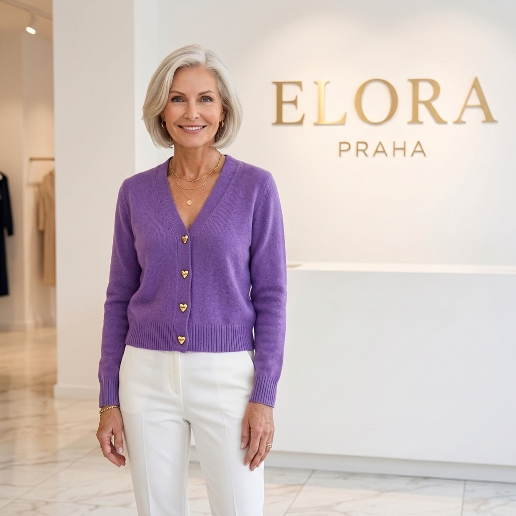 Veronika – Podzimní cardigan