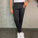 Massimo - Pánské Slim Fit Stretch Kalhoty | | Elora Praha
