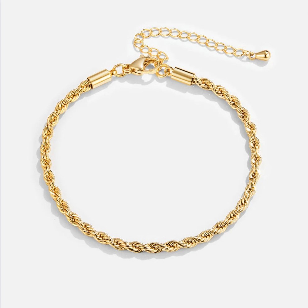 Zatočený chic zlatý náramek | Bracelet | Elora Praha