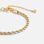 Zatočený chic zlatý náramek | Bracelet | Elora Praha