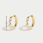 Vale Perlen - Hoop - Náušnice | Earrings | Elora Praha