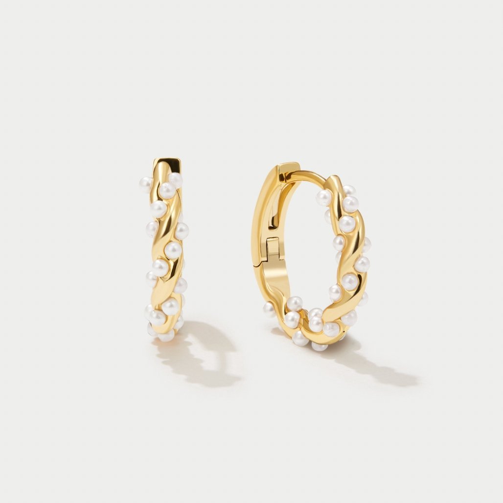 Vale Perlen - Hoop - Náušnice | Earrings | Elora Praha
